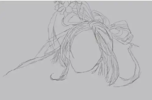 王者荣耀貂蝉简笔画图片