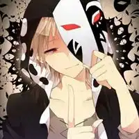 男生摘下面具的头像摘下面具的男生动漫头像