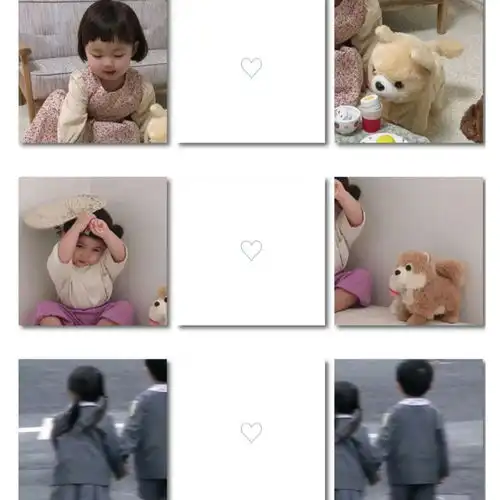 萌娃情侣头像,萌娃头像,萌娃情头