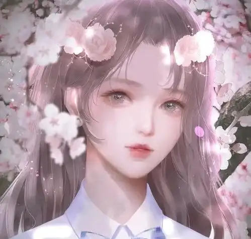 古风动漫粉色系头像恰到好处的孤独是美好