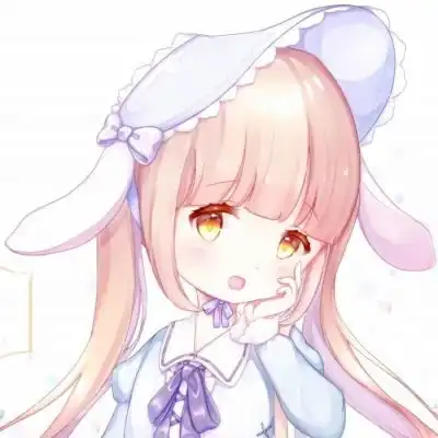 萌系头像双人闺蜜动漫