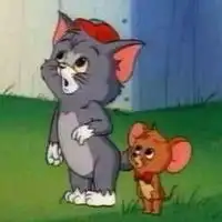 猫和老鼠情侣头像一对亲微信头像图片大全