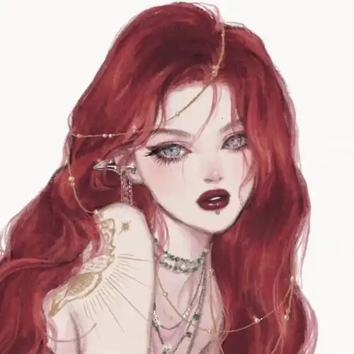 迪士尼公主黑化系列头像