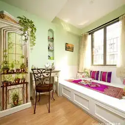 儿童房女孩装修效果图