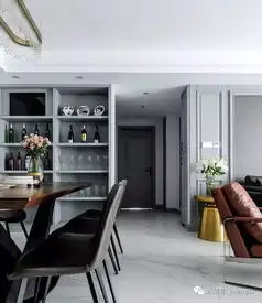 140㎡灰色混搭风