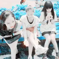 甜美系闺蜜头像一左一右