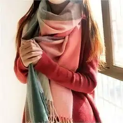 学会围巾的最美戴法,抵抗30年最冷冬天