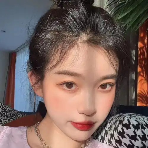 头像黑色系女生ins青酱