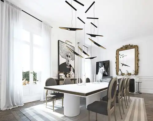 欧式风格白色系,干净明亮