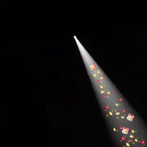 微信朋友圈超火背景图舞台灯特效,照亮你头像的美