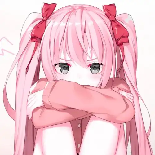 粉色系女漫头晓看天色暮看云