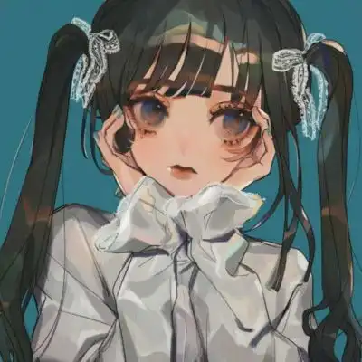 女生卡通头像高冷霸气成熟帅气女生二次元头像