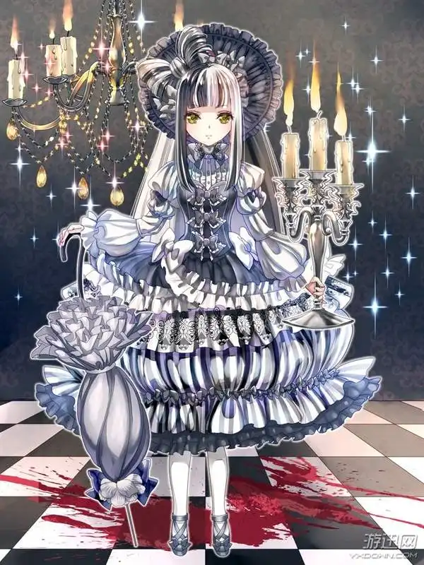 青涩美少女的别样诱惑洛丽塔风格动漫美图欣赏