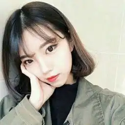 韩国美女短发霸气超拽头像逝去的青春不要让它浪费