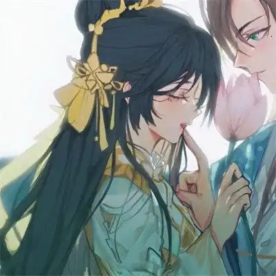 爱情浪漫甜蜜的古风情侣头像图片,超甜情侣头像双人