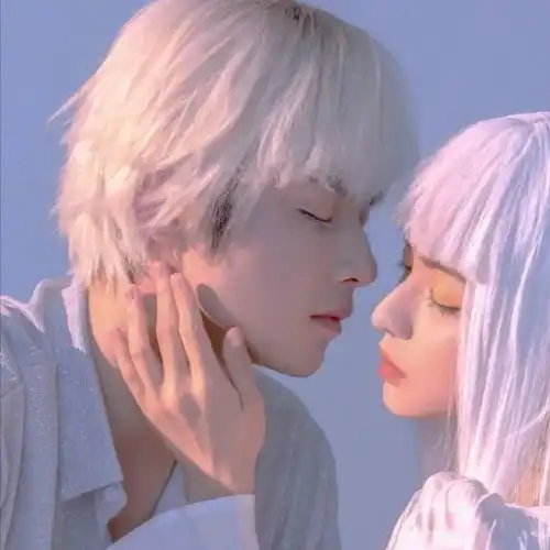 蓝色系超仙头像男好看