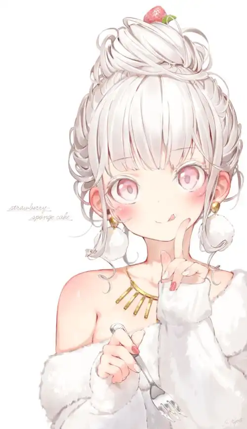 清纯萌系少女高清壁纸,动漫二次元