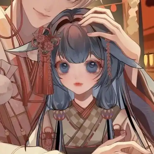 微信头像神仙颜值动漫情侣头像,也太般配了吧,我酸了