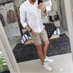 禁欲系白衬衫,男人这样穿才叫大写的帅