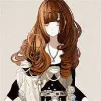 卷发头像女生动漫人物微信头像图片大全