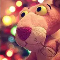 粉色顽皮豹头像微信头像图片大全