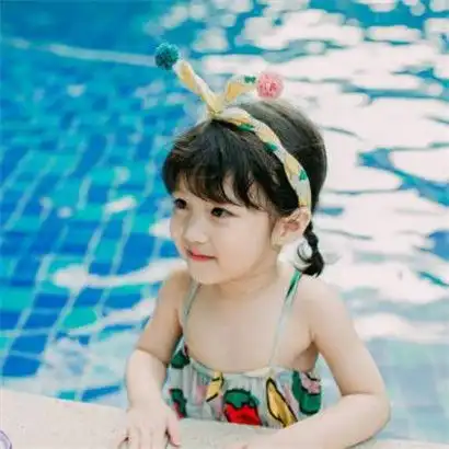 又好看又萌的萌娃头像女,孩子才是最快乐的