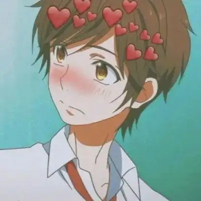 情头动漫一男一女分开不敌你满目柔情