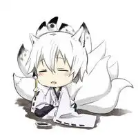 简约白底卡通小人头像