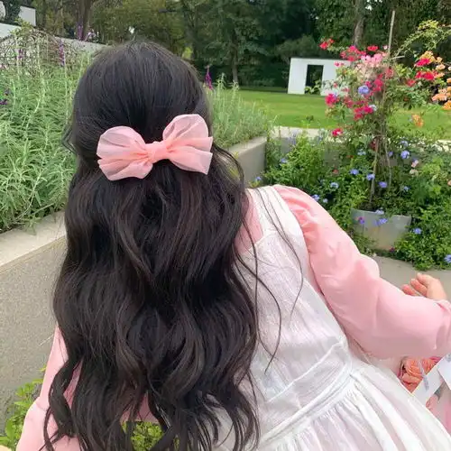 紫色系头像女生背影香芋