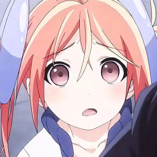 头像ins蓝色系甜妹动漫