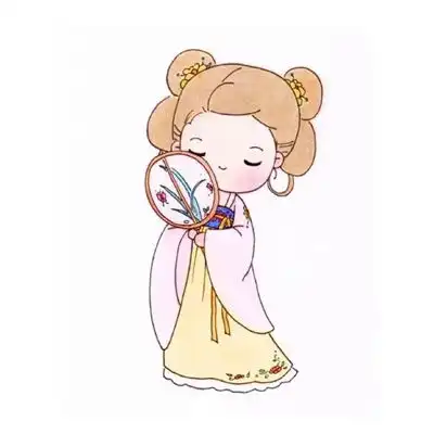 2023最新q版古风汉服女生动漫头卡通动漫头像我要个性网