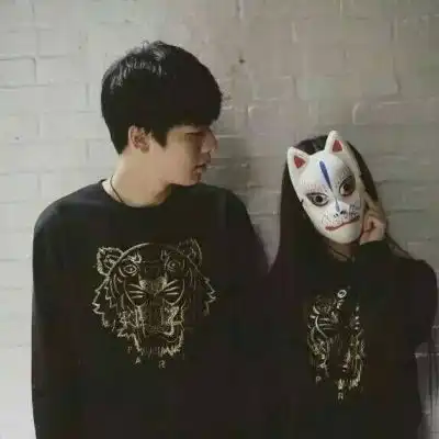 头像男动漫丧系面具狐狸