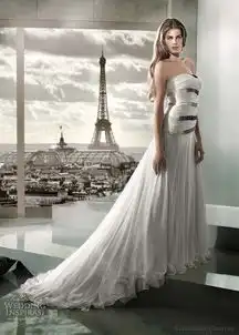 新款婚纱alessandrocouture2012多彩婚纱系列