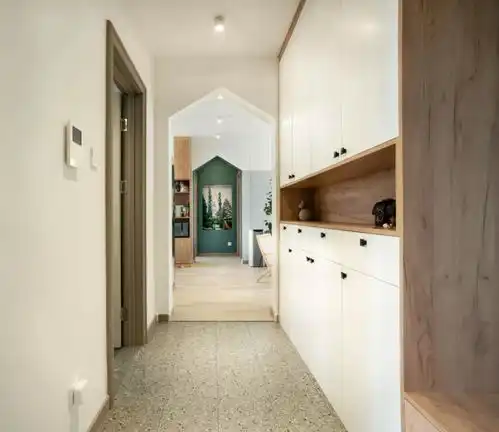 120平静谧舒适简约风格,柔美清新的淡蓝色