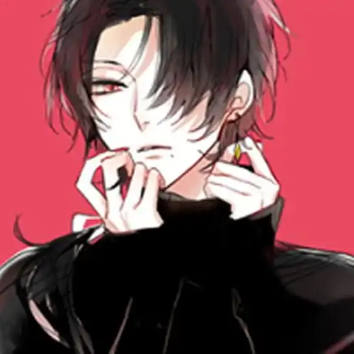 蓝色系男高冷头像动漫蓝