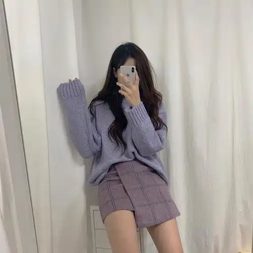 疫情结束后,我要变成紫色系穿搭女神每一套都命中你的少女心