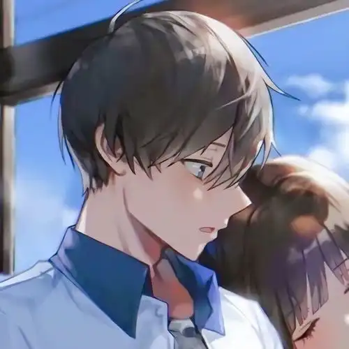 高冷系cp情头动漫情侣头