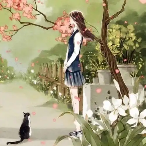 观看日落动漫头像