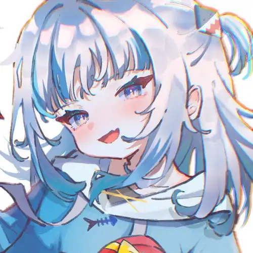 头像蓝色系超可爱小萝莉动漫头像