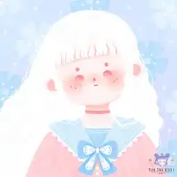 原创插画女孩系列