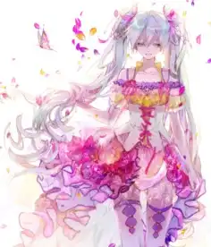 网图女生头像动漫初音未