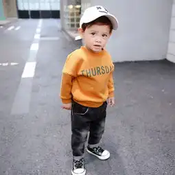 南极人童装儿童卫衣春装男女童星期系列卫衣15岁宝宝保暖上衣蜜芽,中国领先的进口母婴限时特卖商城