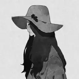 黑色情人卡通情侣头像qq头像扣扣居