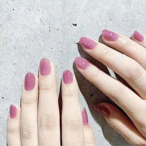 温柔仙气半透色美甲,好看到爆