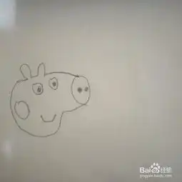 抖音小猪佩奇怎么画