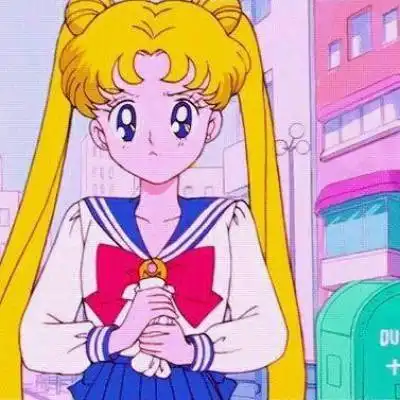 月野兔头像新版高清图片粉色系水冰月头像大全