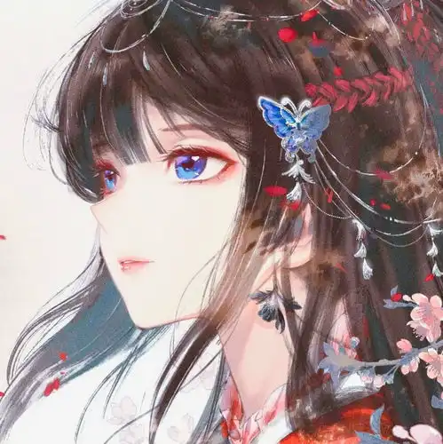 古风女头说话就说话,别大声,我怕狗
