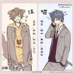 猫系男友与犬系男友不同点,男生女生动物系堆糖,美好生活研究所