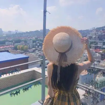 女生背影风景头像小清新,对你说的情话我全都收回