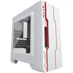 大水牛潘多拉白色mini机箱支持atx主板支持双水冷排七彩呼吸灯多硬盘支持u3机箱产品图片2素材it168机箱图片大全